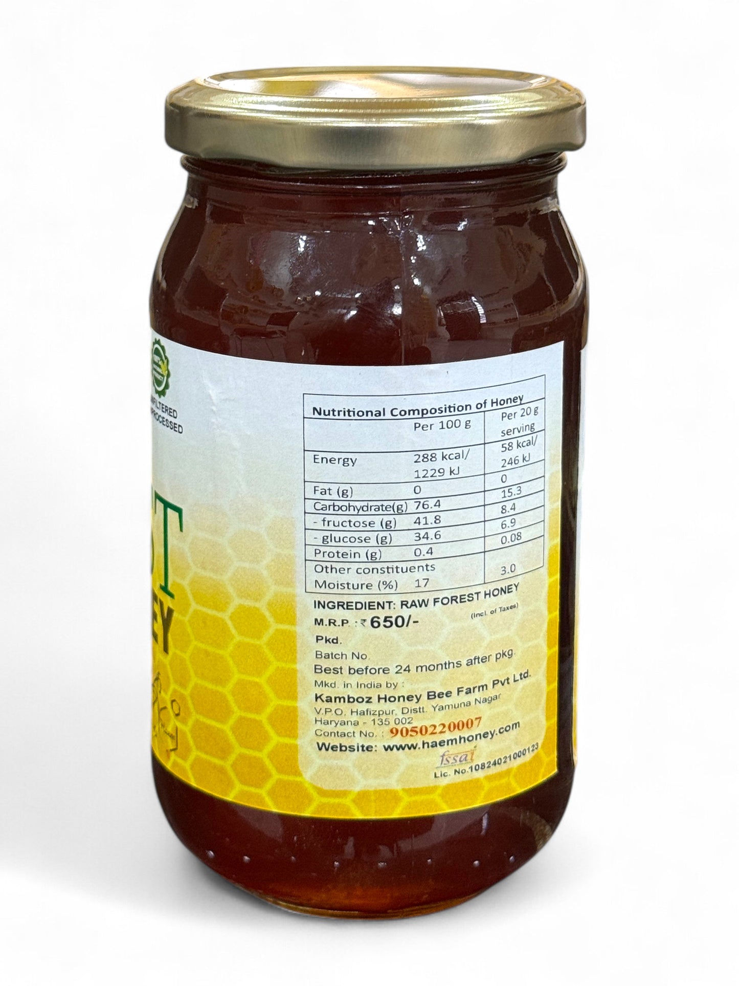 Raw Forest Honey
