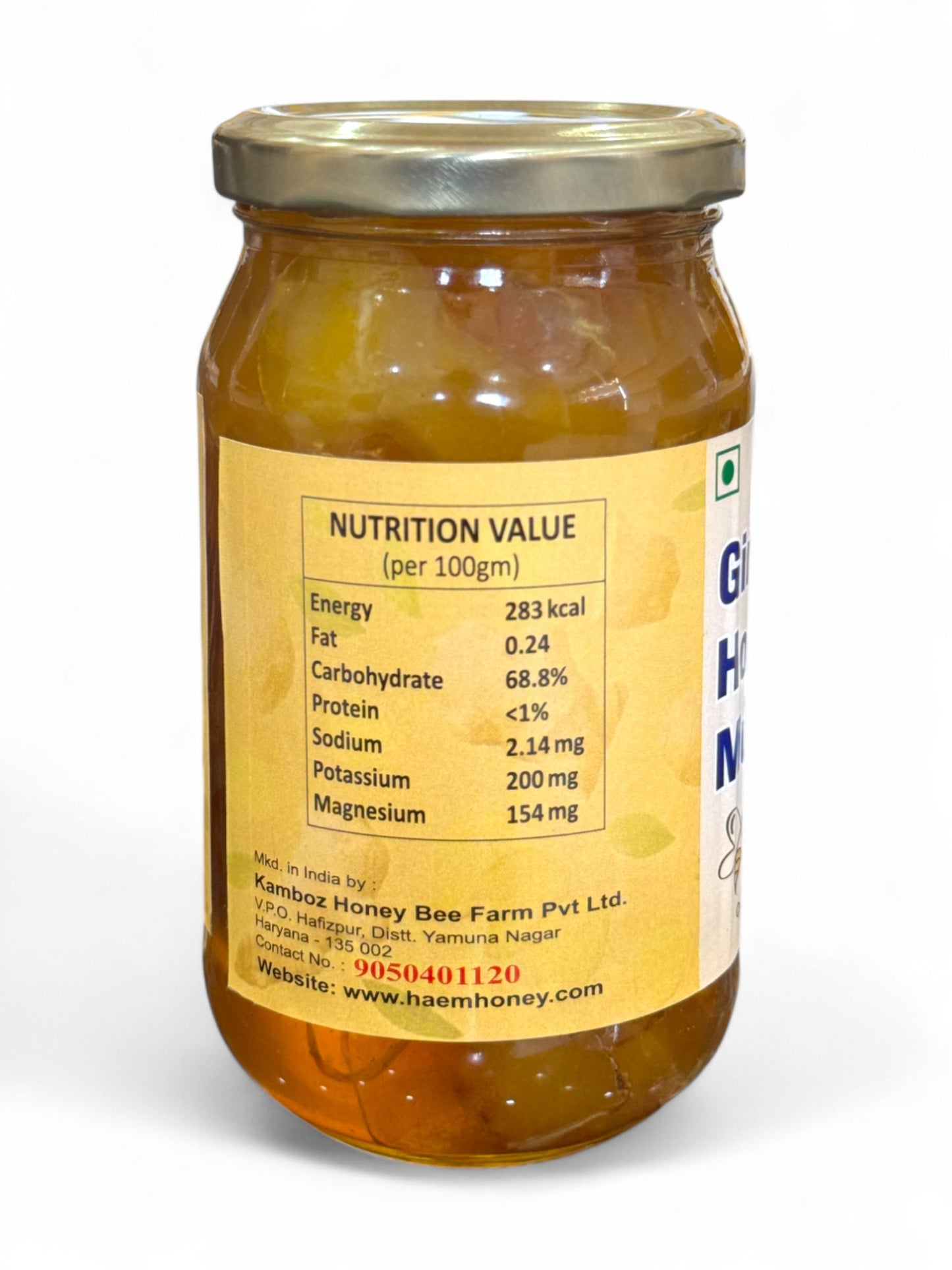Ginger Honey Murabba