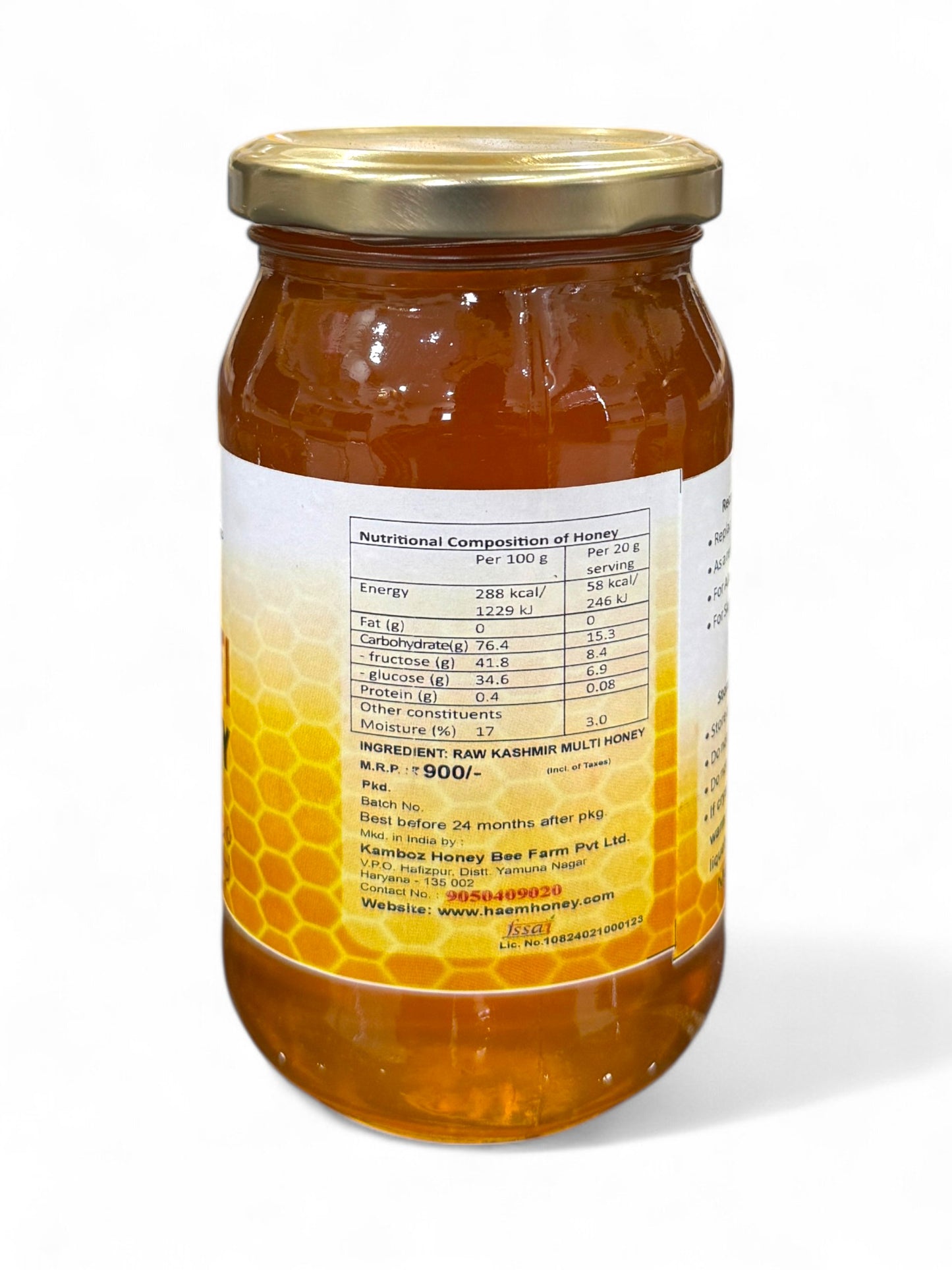 Raw Kashmir Multi Honey