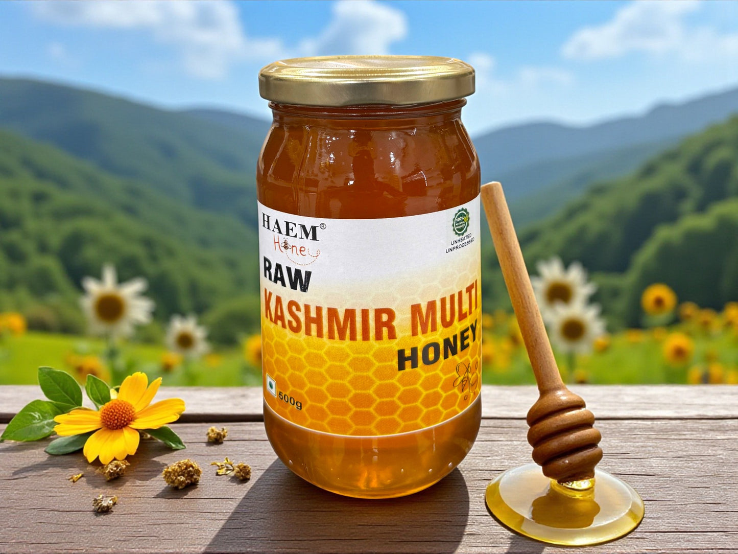 Raw Kashmir Multi Honey