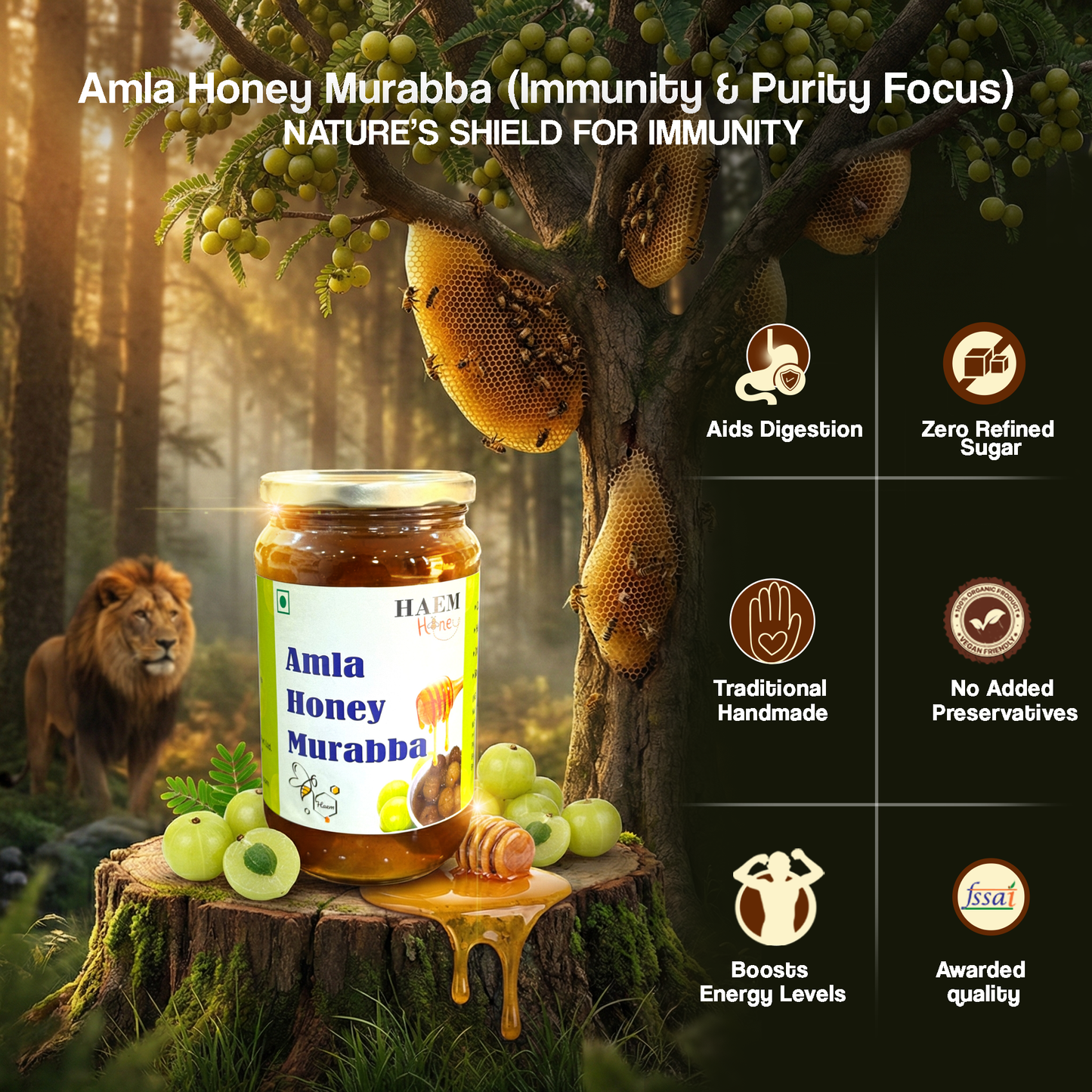 Amla Honey Murabba
