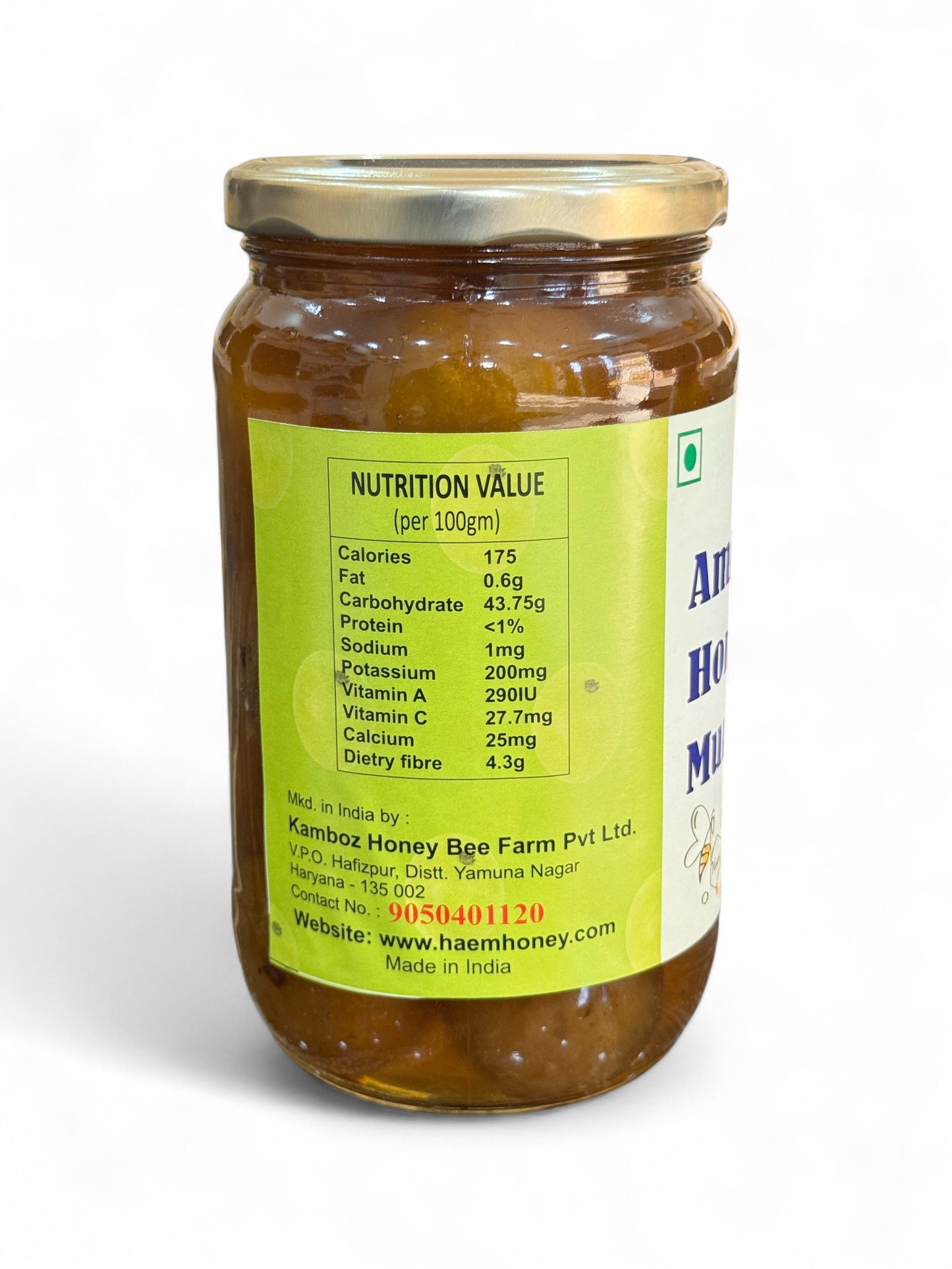 Amla Honey Murabba