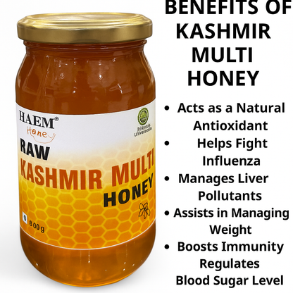 Raw Kashmir Multi Honey