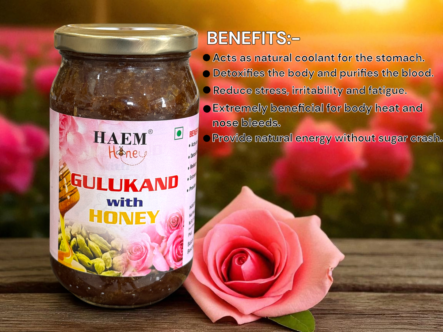 Gulkand with Honey