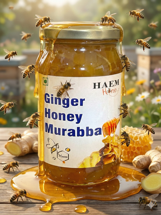 Ginger Honey Murabba - Christmas Special price - Health @ ₹16/day Only