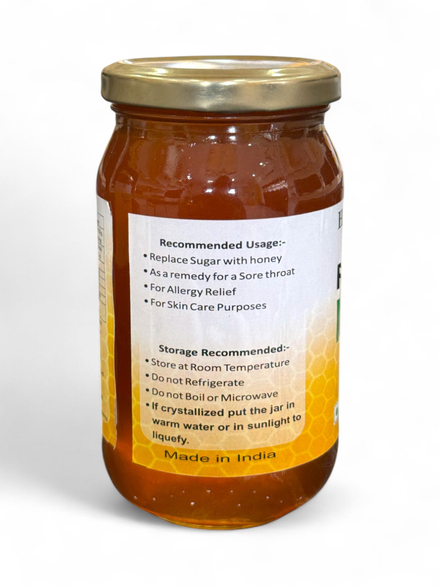 Raw Moringa Honey