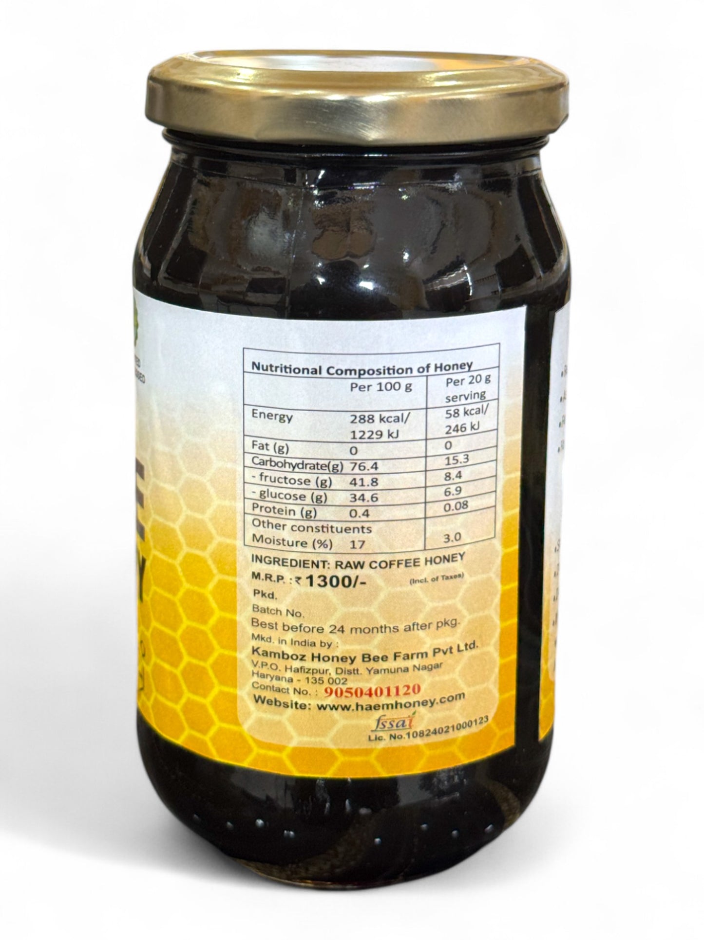 Raw Coffee Honey