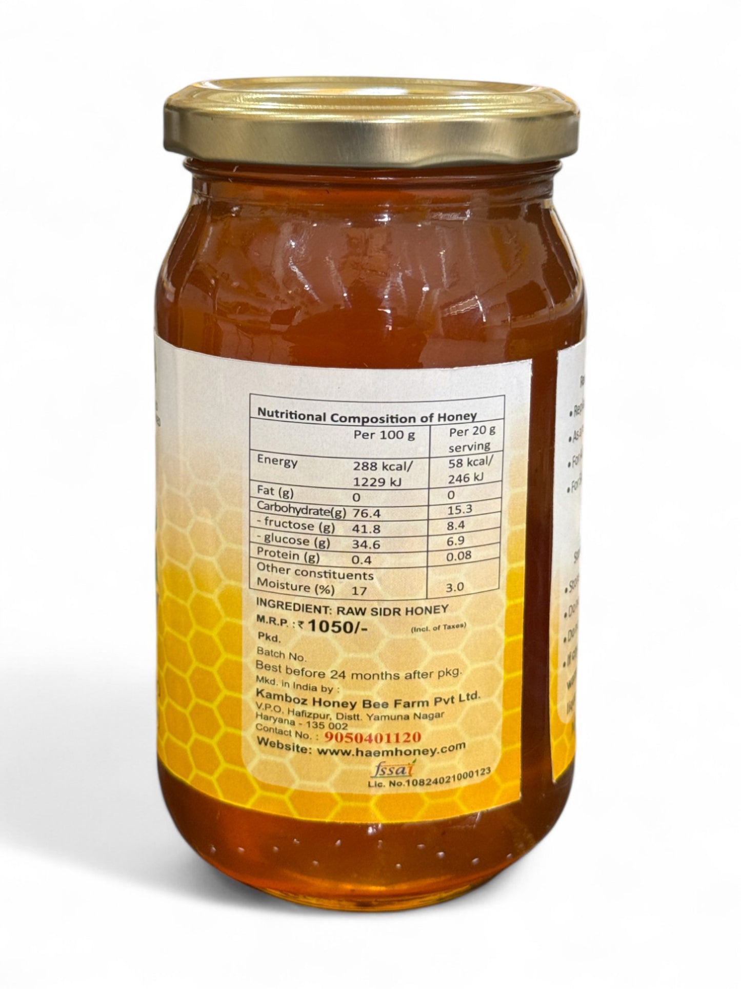 Raw Sidr Honey