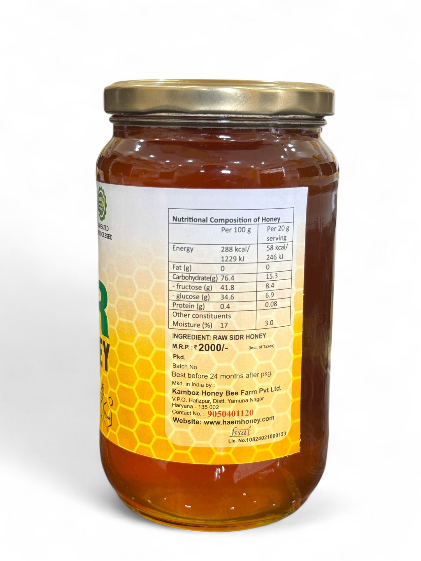Raw Sidr Honey