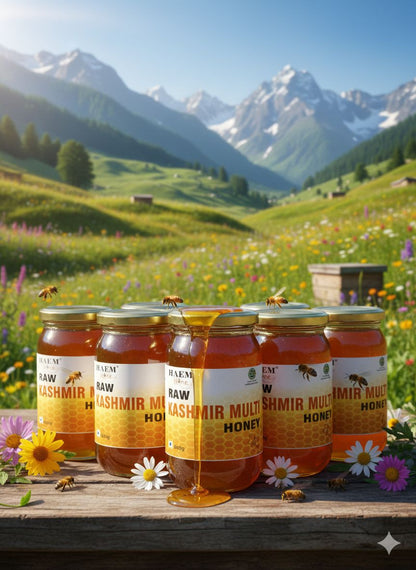 Raw Kashmir Multi Honey