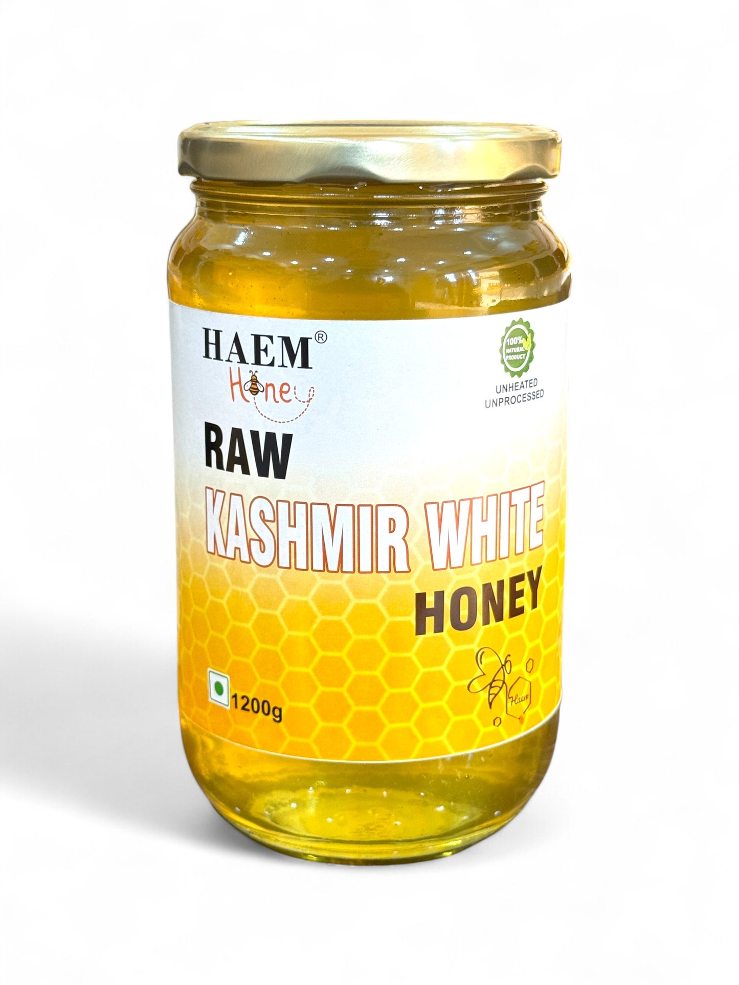 Raw Kashmir White Honey