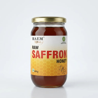 Kashmiri Raw Saffron Honey | 100% Natural
