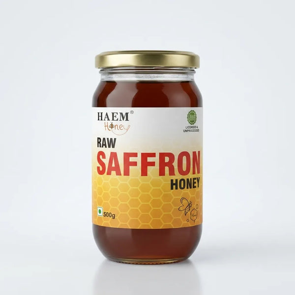 Kashmiri Raw Saffron Honey | 100% Natural