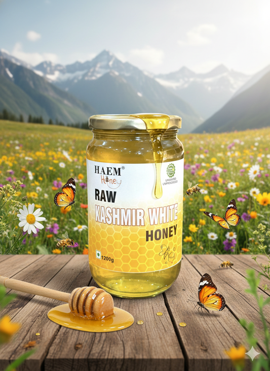 Raw Kashmir White Honey
