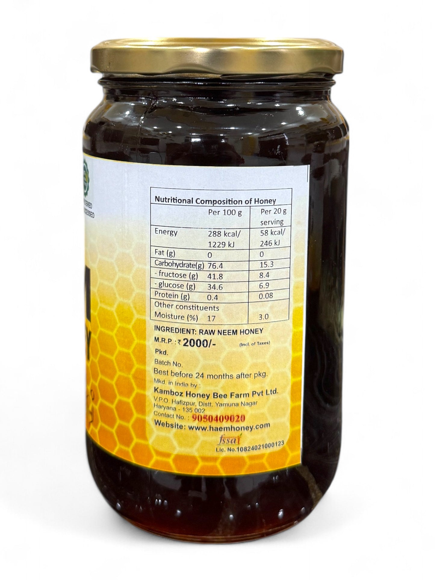 Raw Neem Honey