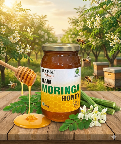 Raw Moringa Honey